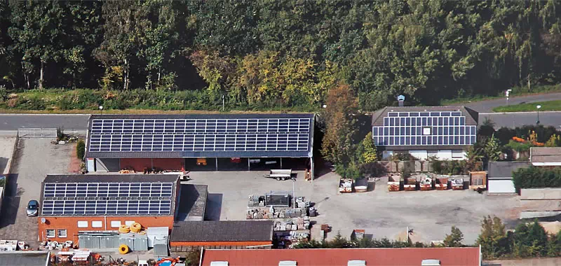 Luftbild: Die Firma Fußy in Lünen
